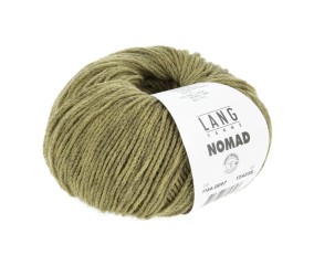 Pelote de laine et yak NOMAD – 25gr - Lang Yarns - Laine extrafine & yak naturel – Luxe rustique pour tricots nomades