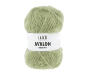 Pelote de laine AVALON – Lang Yarns - Laine mérinos extrafine Superwash - Douceur mystique & tenue structurée