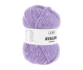Pelote de laine AVALON – Lang Yarns - Laine mérinos extrafine Superwash - Douceur mystique & tenue structurée