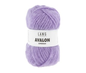 Pelote de laine AVALON – Lang Yarns - Laine mérinos extrafine Superwash - Douceur mystique & tenue structurée