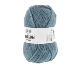 Pelote de laine AVALON – Lang Yarns - Laine mérinos extrafine Superwash - Douceur mystique & tenue structurée