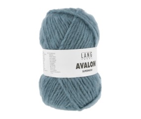 Pelote de laine AVALON – Lang Yarns - Laine mérinos extrafine Superwash - Douceur mystique & tenue structurée