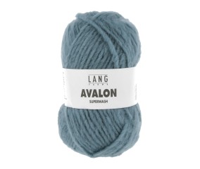 Pelote de laine AVALON – Lang Yarns - Laine mérinos extrafine Superwash - Douceur mystique & tenue structurée