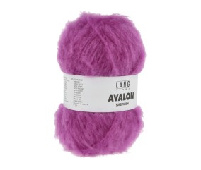 Pelote de laine AVALON – Lang Yarns - Laine mérinos extrafine Superwash - Douceur mystique & tenue structurée