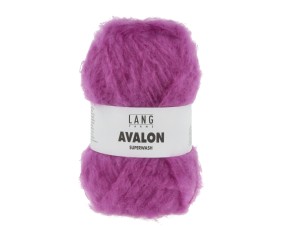 Pelote de laine AVALON – Lang Yarns - Laine mérinos extrafine Superwash - Douceur mystique & tenue structurée