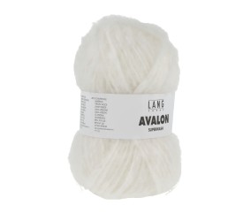 Pelote de laine AVALON – Lang Yarns - Laine mérinos extrafine Superwash - Douceur mystique & tenue structurée