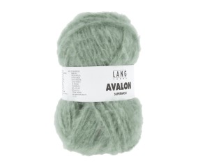 Pelote de laine AVALON – Lang Yarns - Laine mérinos extrafine Superwash - Douceur mystique & tenue structurée