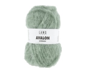 Pelote de laine AVALON – Lang Yarns - Laine mérinos extrafine Superwash - Douceur mystique & tenue structurée