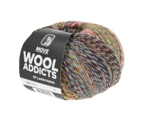 Pelote de laine MOVE – 100 gr - Lang Yarns - Spécial chaussettes - Ultra-résistante & respirante