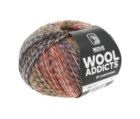 Pelote de laine MOVE – 100 gr - Lang Yarns - Spécial chaussettes - Ultra-résistante & respirante
