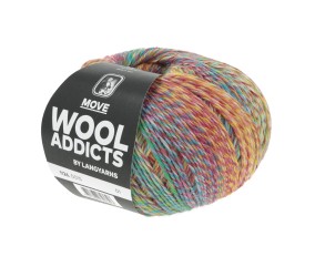 Pelote de laine MOVE – 100 gr - Lang Yarns - Spécial chaussettes - Ultra-résistante & respirante