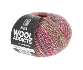 Pelote de laine MOVE – 100 gr - Lang Yarns - Spécial chaussettes - Ultra-résistante & respirante
