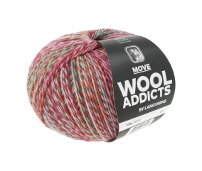 Pelote de laine MOVE – 100 gr - Lang Yarns - Spécial chaussettes - Ultra-résistante & respirante