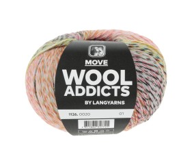 Pelote de laine MOVE – 100 gr - Lang Yarns - Spécial chaussettes - Ultra-résistante & respirante