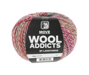 Pelote de laine MOVE – 100 gr - Lang Yarns - Spécial chaussettes - Ultra-résistante & respirante