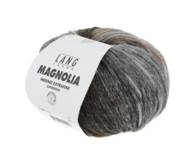 Fil à tricoter en laine mérinos MAGNOLIA - 100gr - Lang Yarns - Effet dégradé vivant