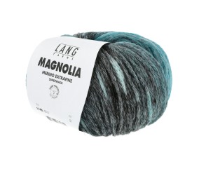 Fil à tricoter en laine mérinos MAGNOLIA - 100gr - Lang Yarns - Effet dégradé vivant