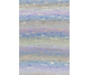 Fil à tricoter en laine mérinos MAGNOLIA - 100gr - Lang Yarns - Effet dégradé vivant