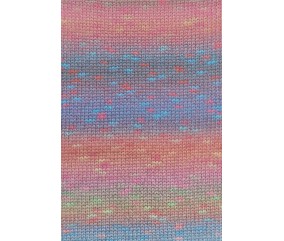 Fil à tricoter en laine mérinos MAGNOLIA - 100gr - Lang Yarns - Effet dégradé vivant