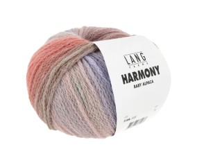 Pelote de Baby Alpaga HARMONY - 100gr - Lang Yarns - Dégradés Poétiques