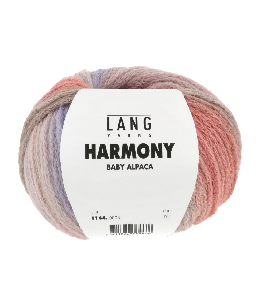 Pelote de Baby Alpaga HARMONY - 100gr - Lang Yarns - Dégradés Poétiques Pelote de Baby Alpaga HARMONY - 100gr - Lang Yarns - Dégradés Poétiques
