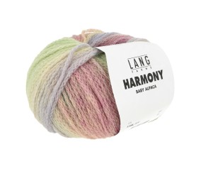Pelote de Baby Alpaga HARMONY - 100gr - Lang Yarns - Dégradés Poétiques