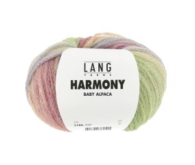 Pelote de Baby Alpaga HARMONY - 100gr - Lang Yarns - Dégradés Poétiques