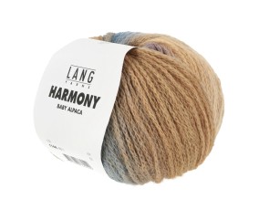Pelote de Baby Alpaga HARMONY - 100gr - Lang Yarns - Dégradés Poétiques