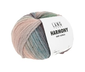 Pelote de Baby Alpaga HARMONY - 100gr - Lang Yarns - Dégradés Poétiques