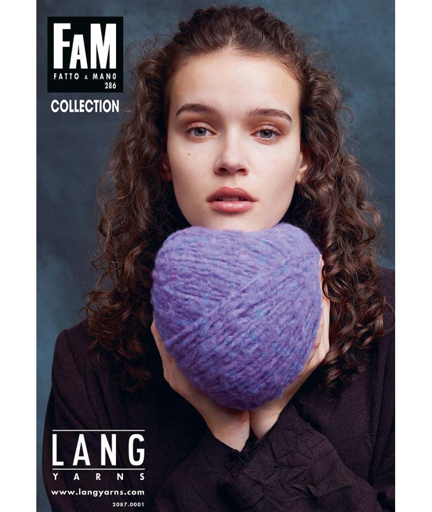 Catalogue Lang Yarns FATTO A MANO 286 - Collection Automne-Hiver 2025-2026 - 87 modèles tricot & crochet