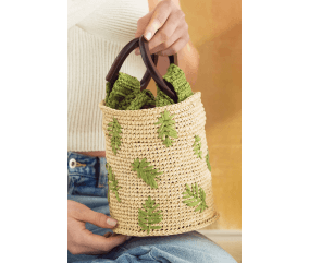 Lot de 2 Anses de sac en bois en forme de demi-cercle - DMC