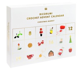 Calendrier de l'Avent Ricorumi - Marché de Noël - Rico Design