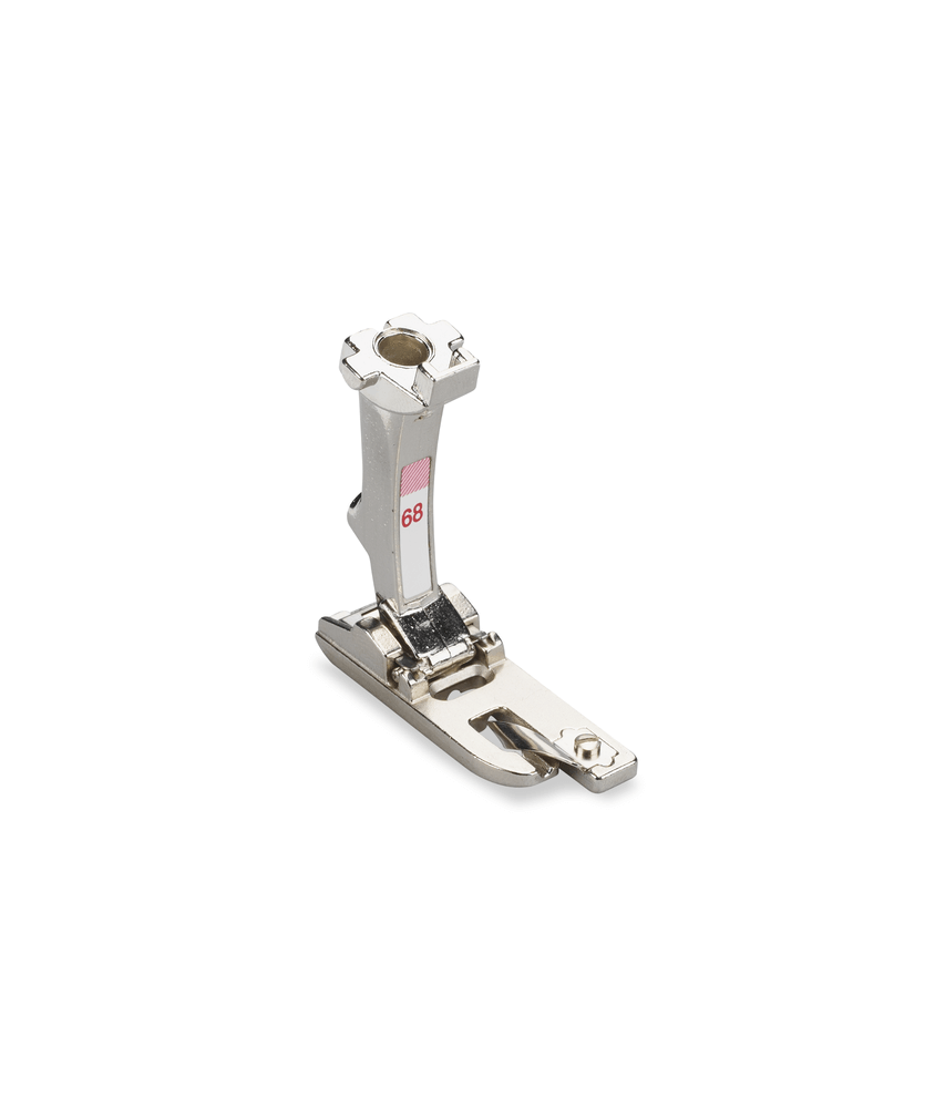 Pied Ourleur coquille et tricot N°68 - 2mm - pour machines électronique - Bernina Pied Ourleur coquille et tricot N°68 - 2mm - pour machines électronique - Bernina