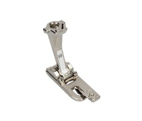Pied Ourleur coquille et tricot N°68 - 2mm - pour machines mécanique - Bernina