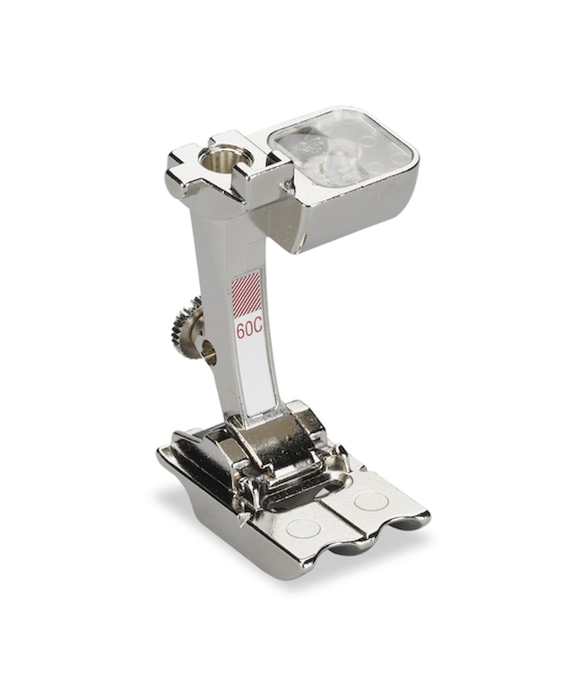 Pied double pour cordons (7-8mm) N°60C pour machine électronique - Bernina Pied double pour cordons (7-8mm) N°60C pour machine électronique - Bernina