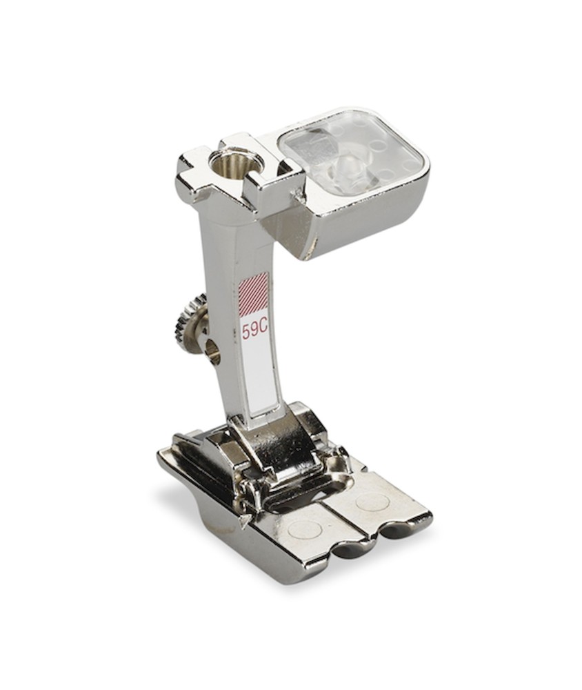 Pied double pour cordons (4-6mm) N°59C pour machine électronique - Bernina