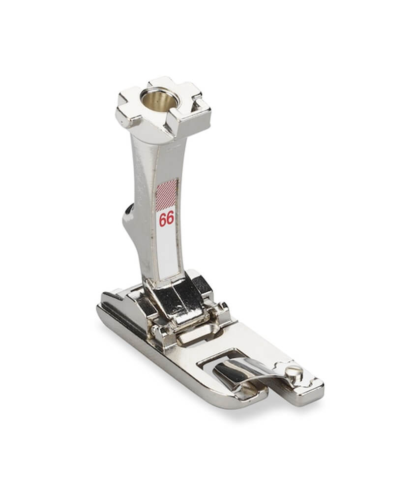 Pied Ourleur pour le point zigzag N°66 - 6 mm - pour machine électronique - Bernina