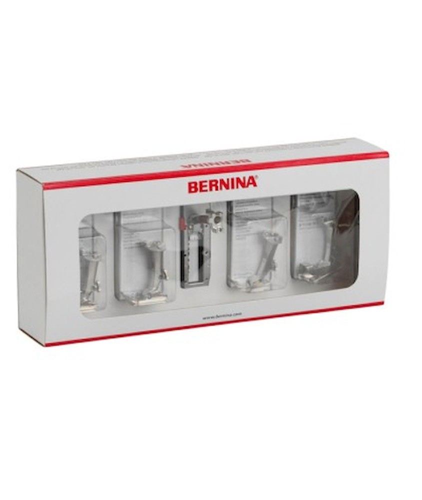 Kit de pieds-de-biche - Bernina – L'accessoire indispensable pour des coutures parfaites Kit de pieds-de-biche - Bernina – L'accessoire indispensable pour des coutures parfaites