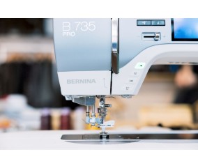 Machine à coudre BERNINA B735 PRO – Précision, élégance et performance au service de votre créativité