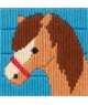 Mon 1er kit canevas - Tête de cheval - Anchor