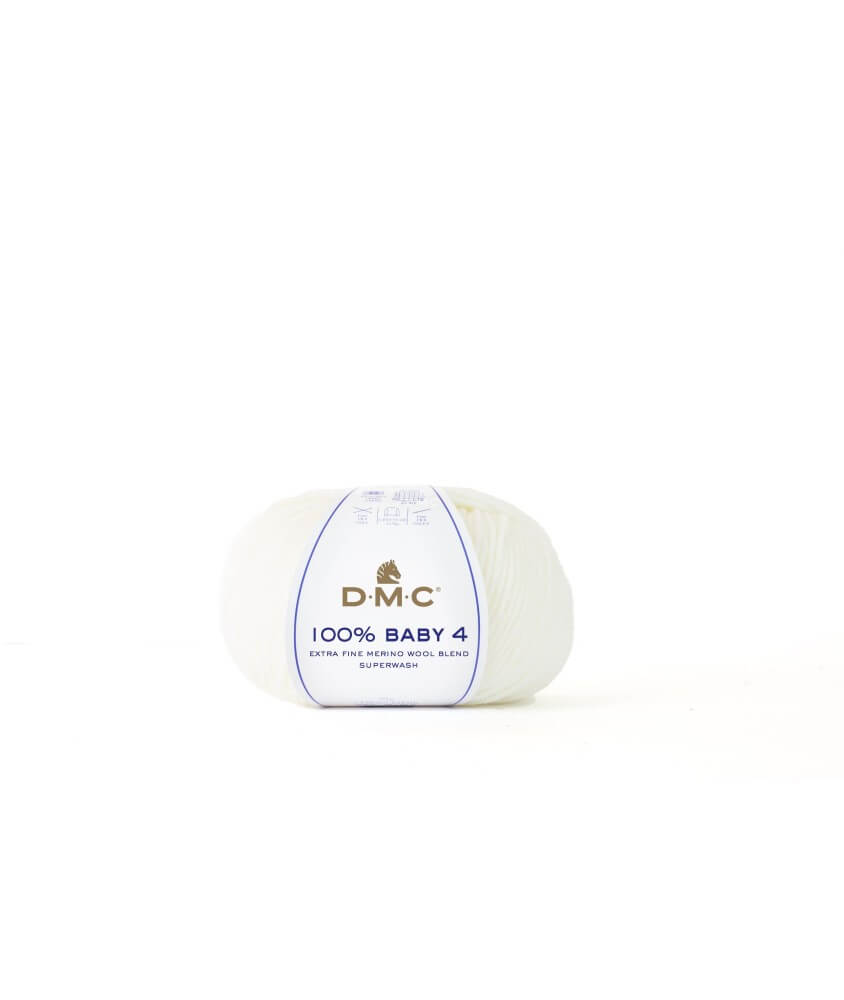 Pelote de mérino à tricoter 100% BABY 4 - DMC Pelote de mérino à tricoter 100% BABY 4 - DMC