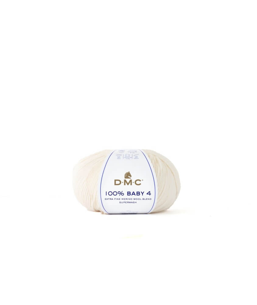 Pelote de mérino à tricoter 100% BABY 4 - DMC Pelote de mérino à tricoter 100% BABY 4 - DMC