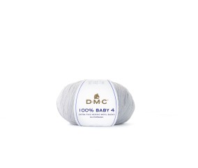 Pelote de mérino à tricoter 100% BABY 4 - DMC