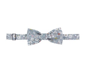 Kit nœud papillon + pochette en tissu Liberty - Timothée Com'1
