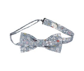 Kit nœud papillon + pochette en tissu Liberty - Timothée Com'1
