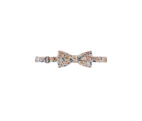 Kit nœud papillon + pochette en tissu Liberty - Tom - Com'1