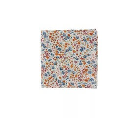 Kit nœud papillon + pochette en tissu Liberty - Tom - Com'1