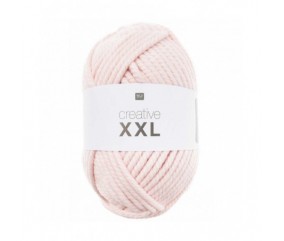 Pelote de laine à tricoter CREATIVE XXL 1000 gr ! - Rico Design 02 rose sperenza