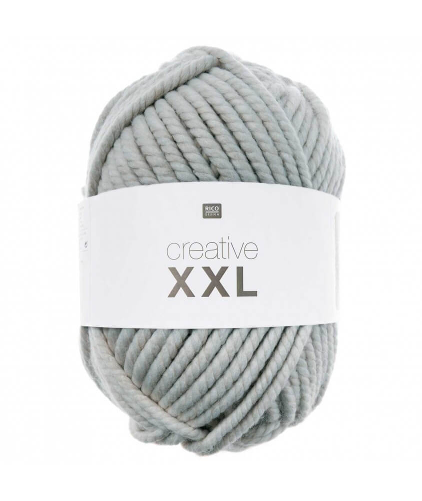 Pelote de laine à tricoter CREATIVE XXL 1000 gr ! - Rico Design 03 bleu aqua sperenza