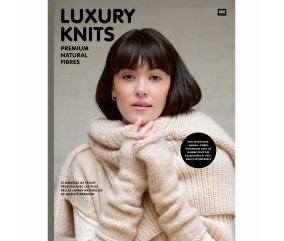 Livre Luxury Knits - Fibres naturelles de première qualité - Rico Design